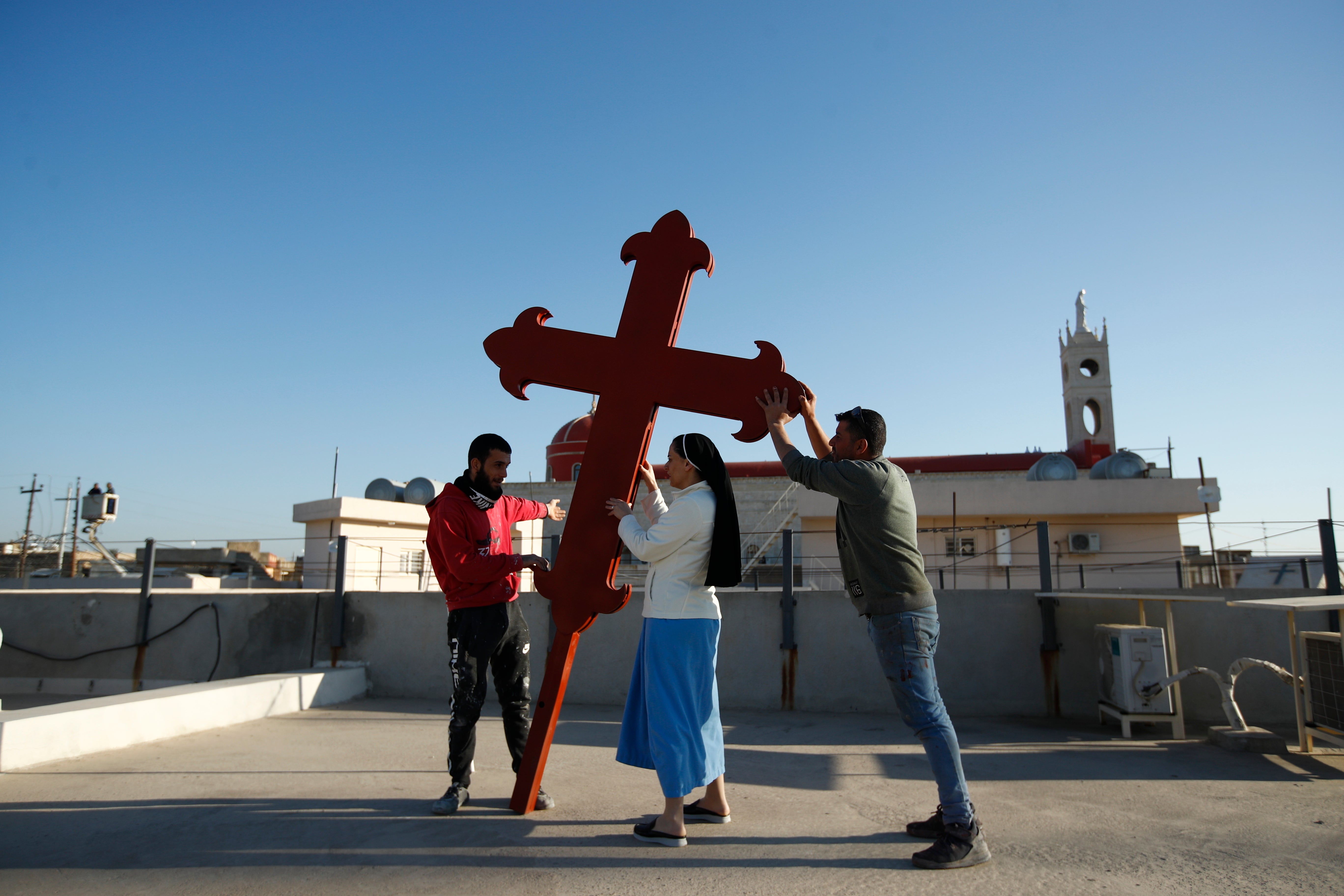 Iraq Pope-Struggling Christians