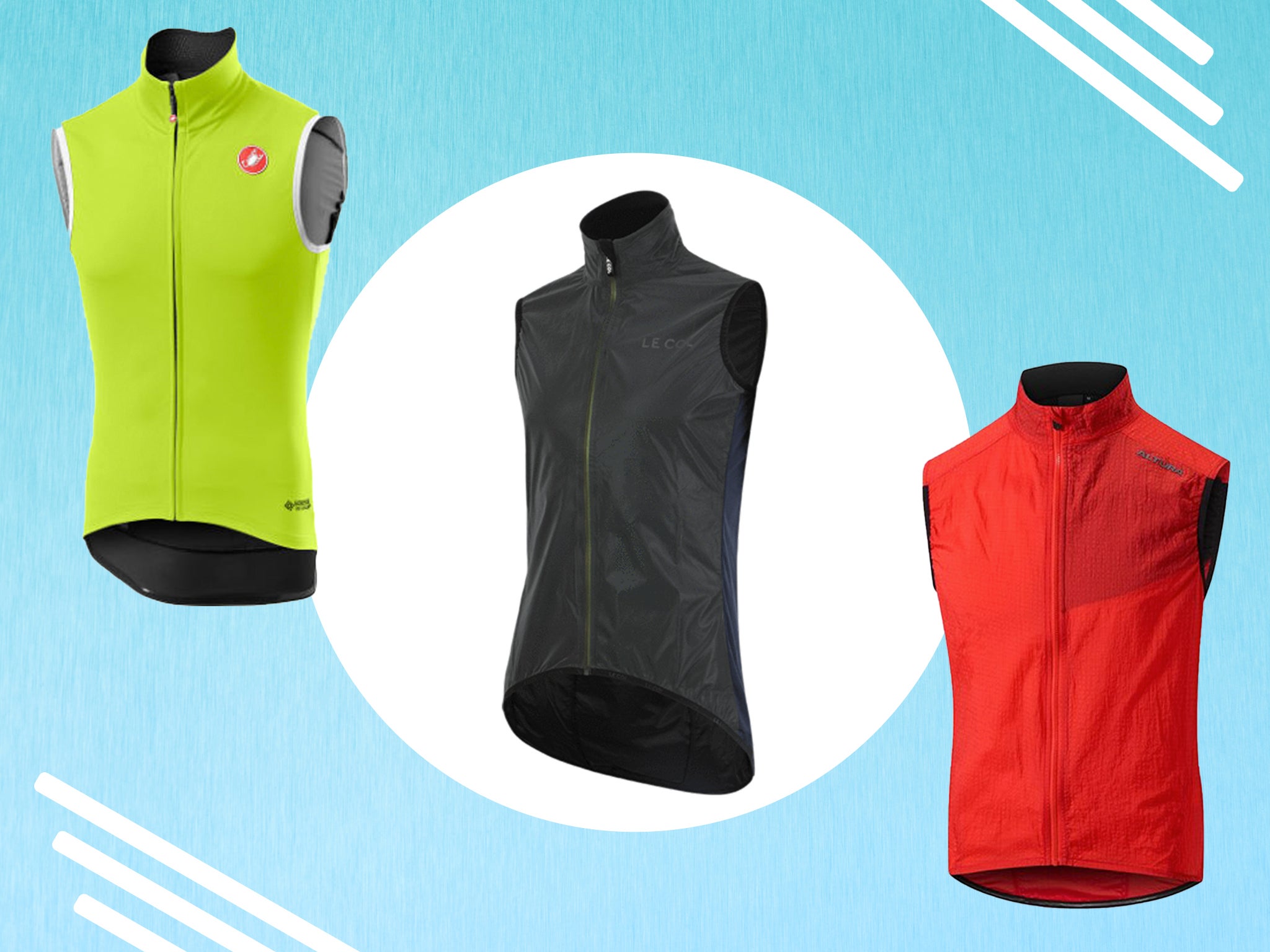 Some offer protection from the rain when it arrives out of the blue on a summer’s day, while others will keep your core warm on winter rides