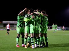 Forest Green urge football to ‘wake up and smell the coffee’ over its environmental impact