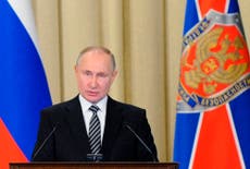 Putin warns of foreign efforts to destabilize Russia