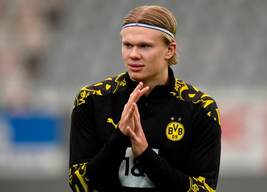 Ole Gunnar Solskjaer says he still keeps in touch with Erling Haaland