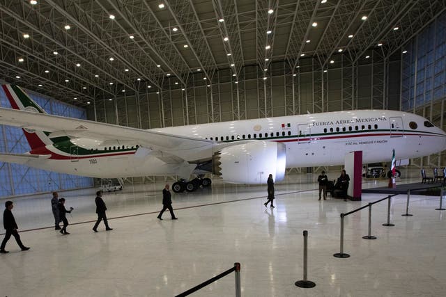 Mexico Presidential Jet