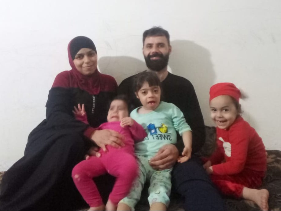 Tariq and his family were set to move to Britain in March but the pandemic threw the goverment’s programme off course and they wait in dire conditions with urgent healthcare needs