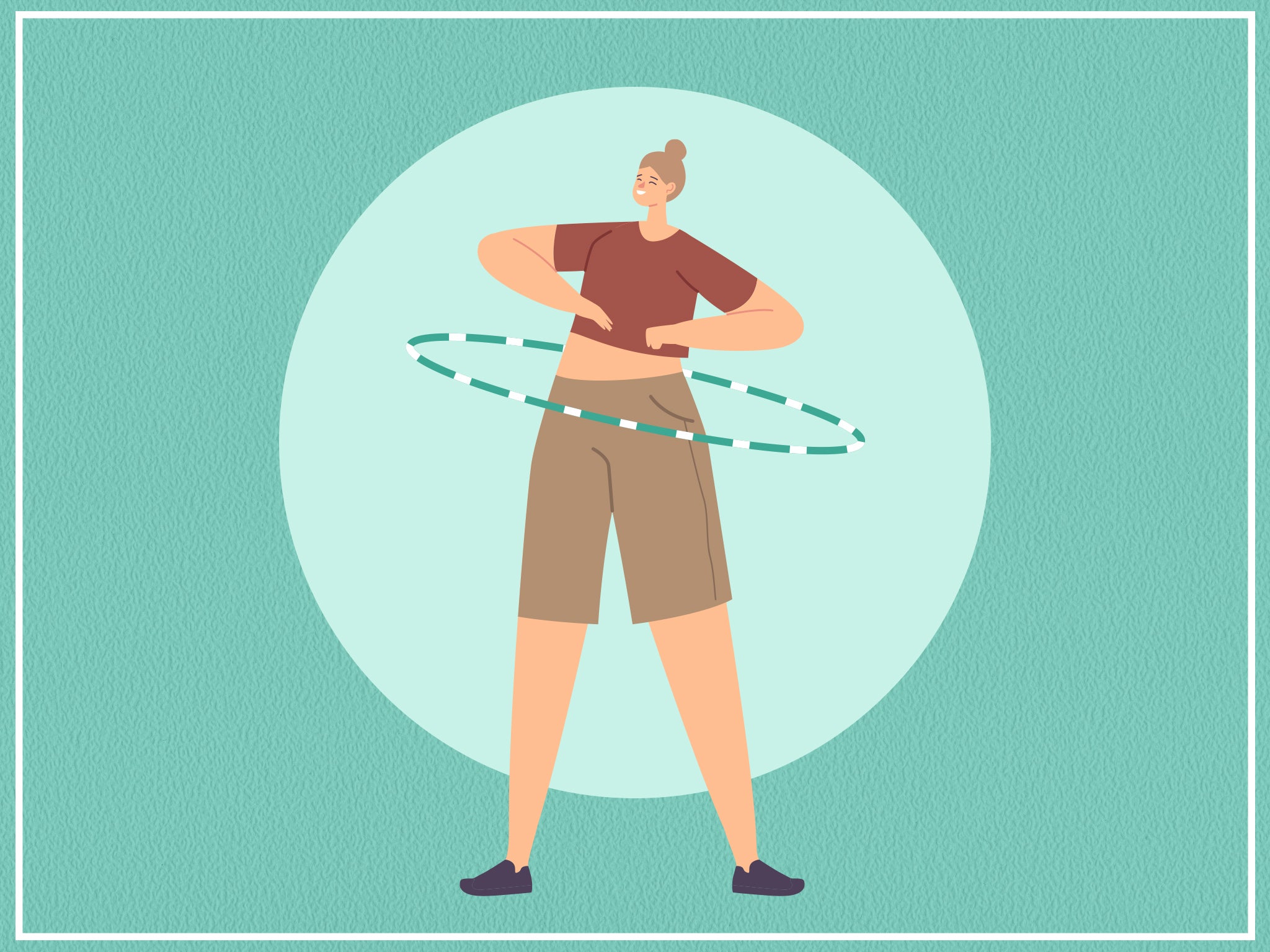 <p>Hooping is an accessible, low-impact way to keep fit at home</p>