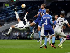 Dele Alli goal: Watch Tottenham midfielder’s stunning bicycle kick against Wolfsberger