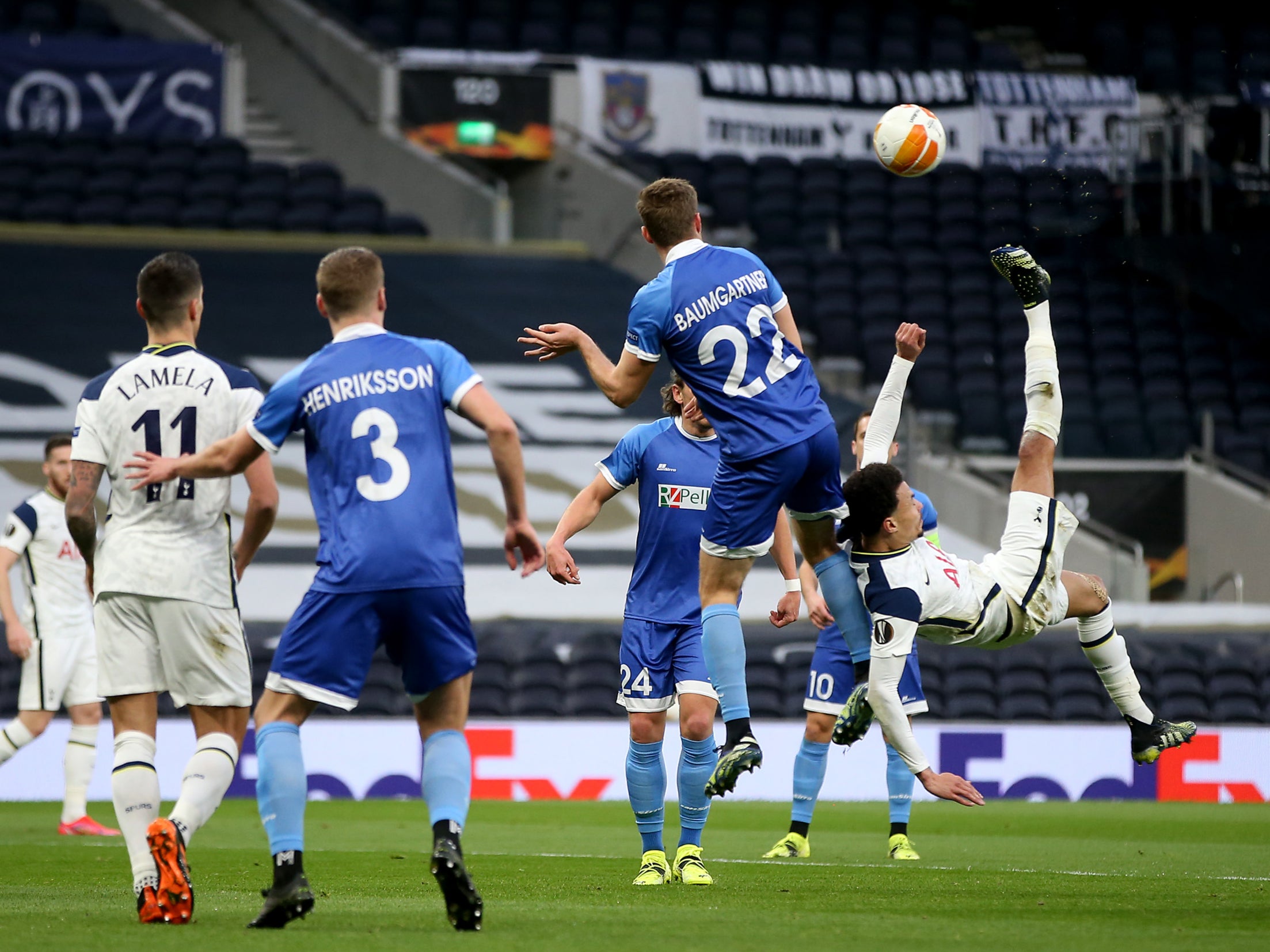 Incredible drama as Tottenham score two late, late goals to come