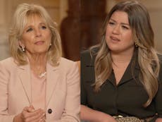 Jill Biden opens up about her divorce during interview with Kelly Clarkson