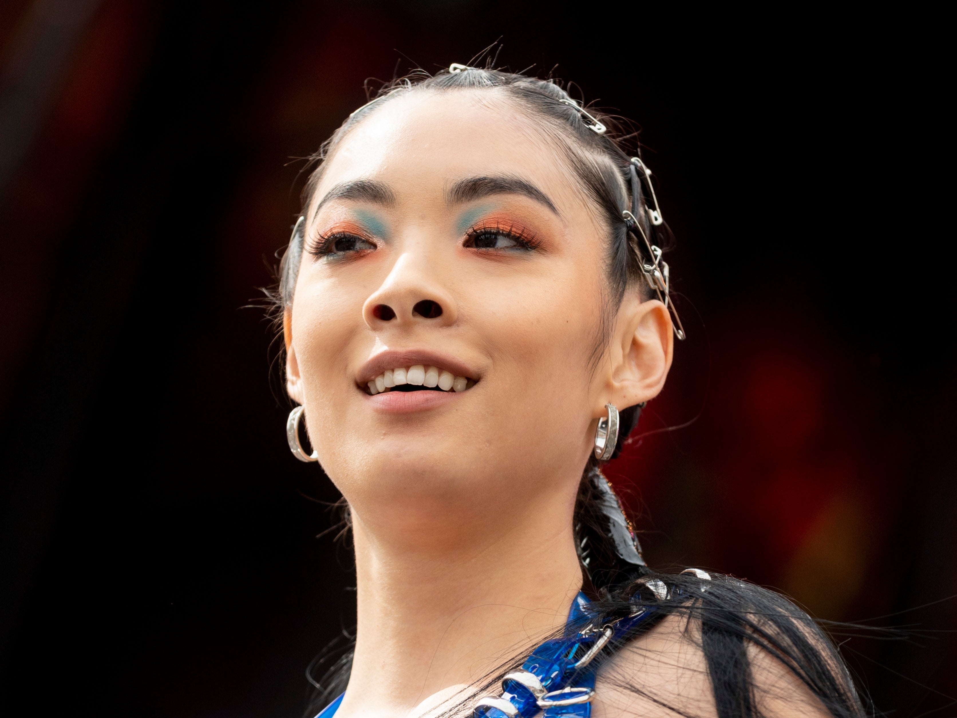 Sawayama on stage in 2019