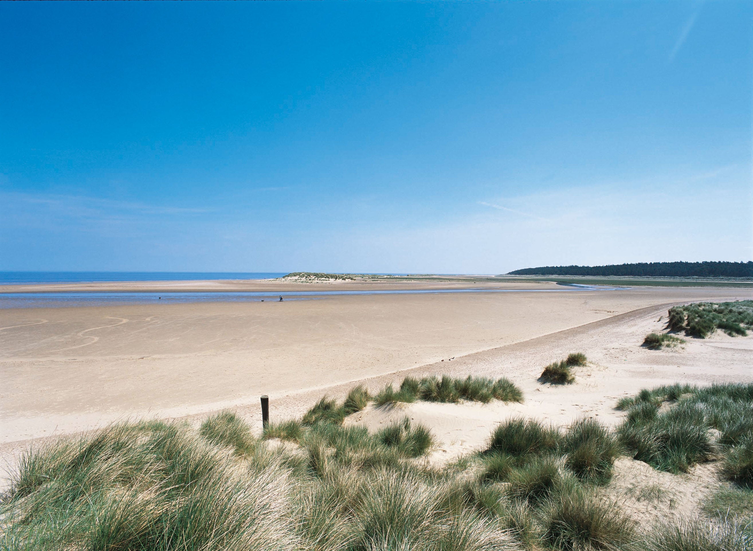 Holkham Beach, Norfolk is the ultimate sandcastle-making destination