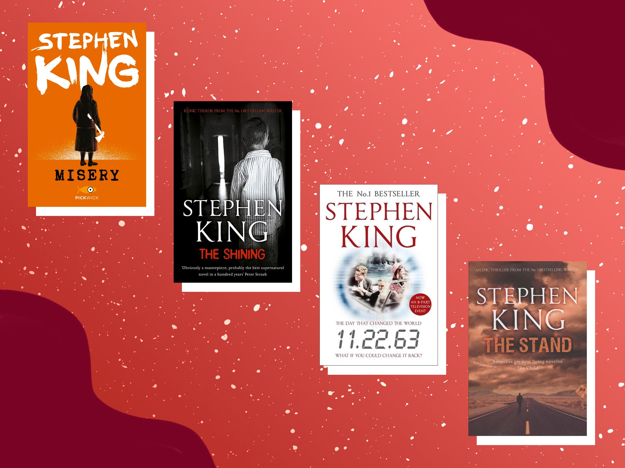 We looked not only for King’s best ideas, but his best writing – and a story that pulled you in, irrespective of genre
