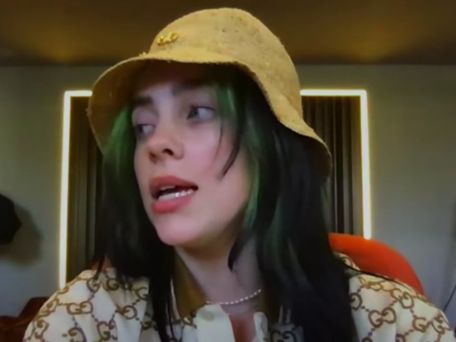 Billie Eilish talks to Stephen Colbert about her documentary