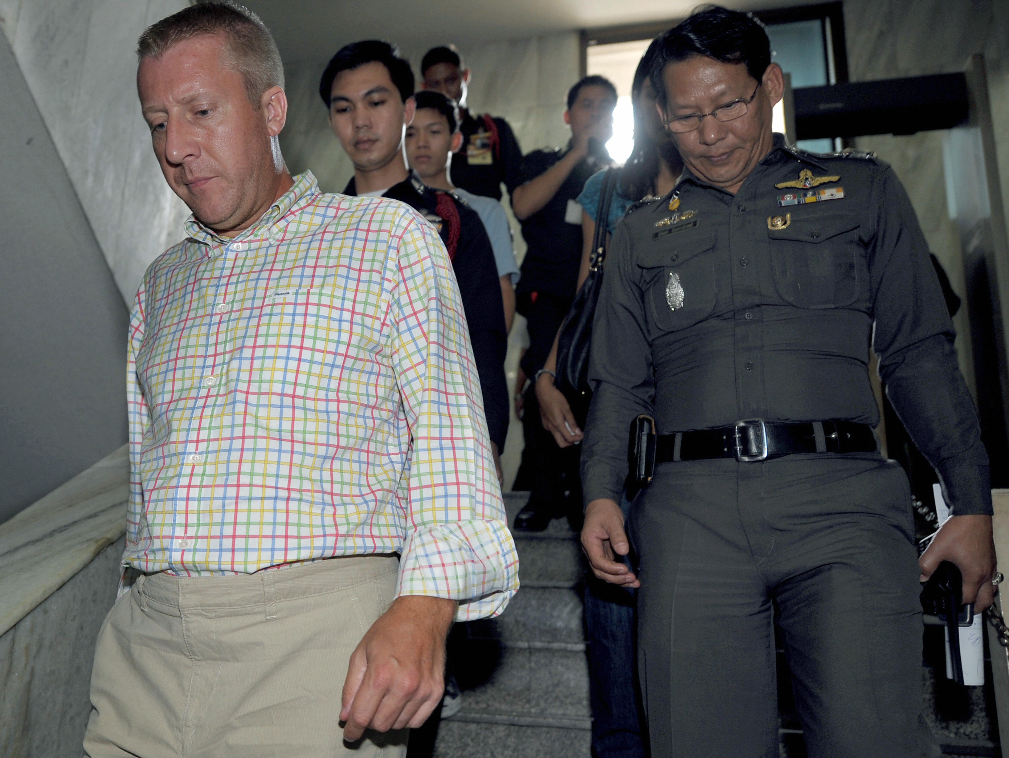 Mr Smith spent just over two years in a Thai jail fighting his case before being extradited to the UAE in 2011