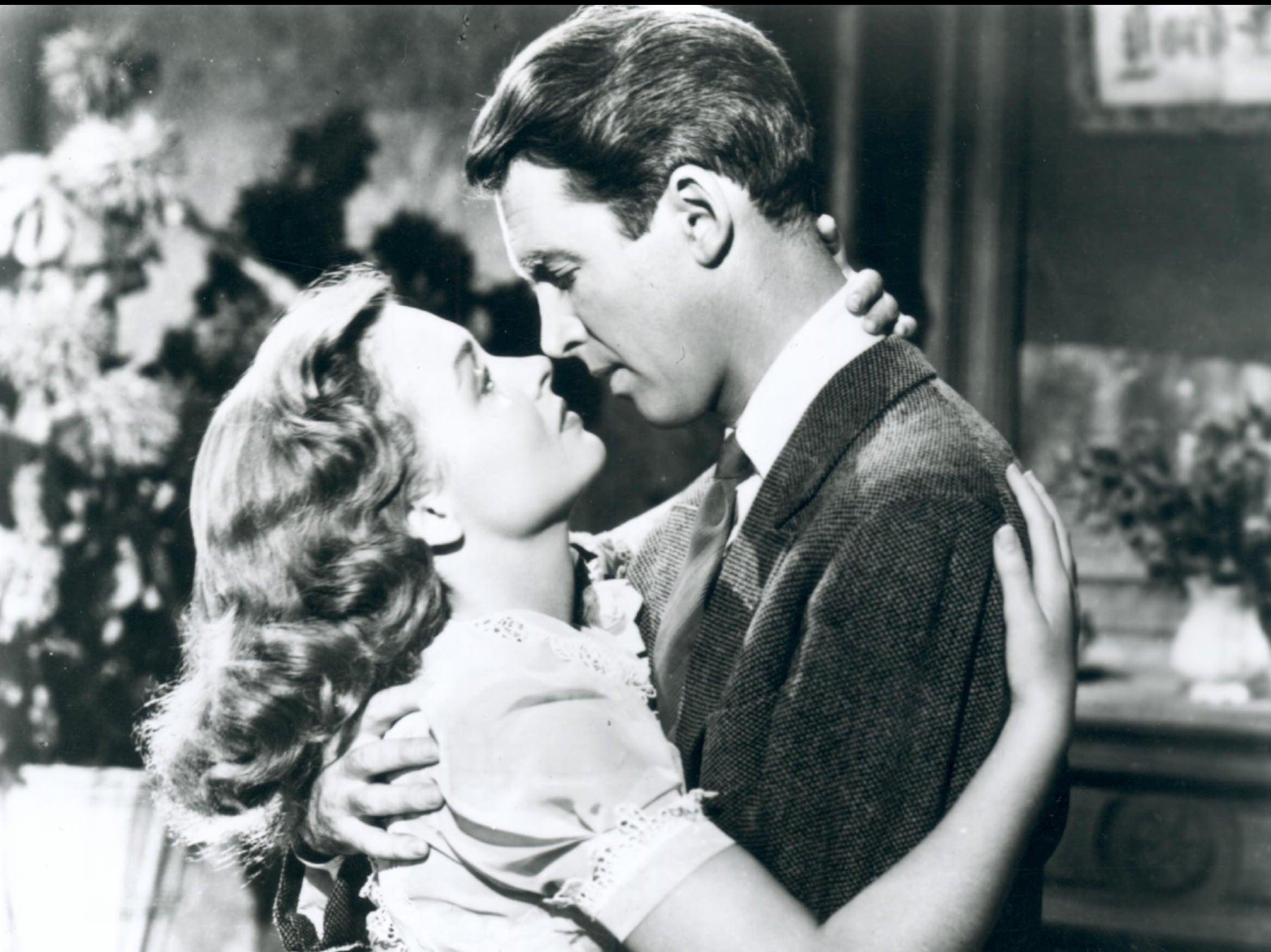 Donna Reed and James Stewart in ‘It’s a Wonderful Life’