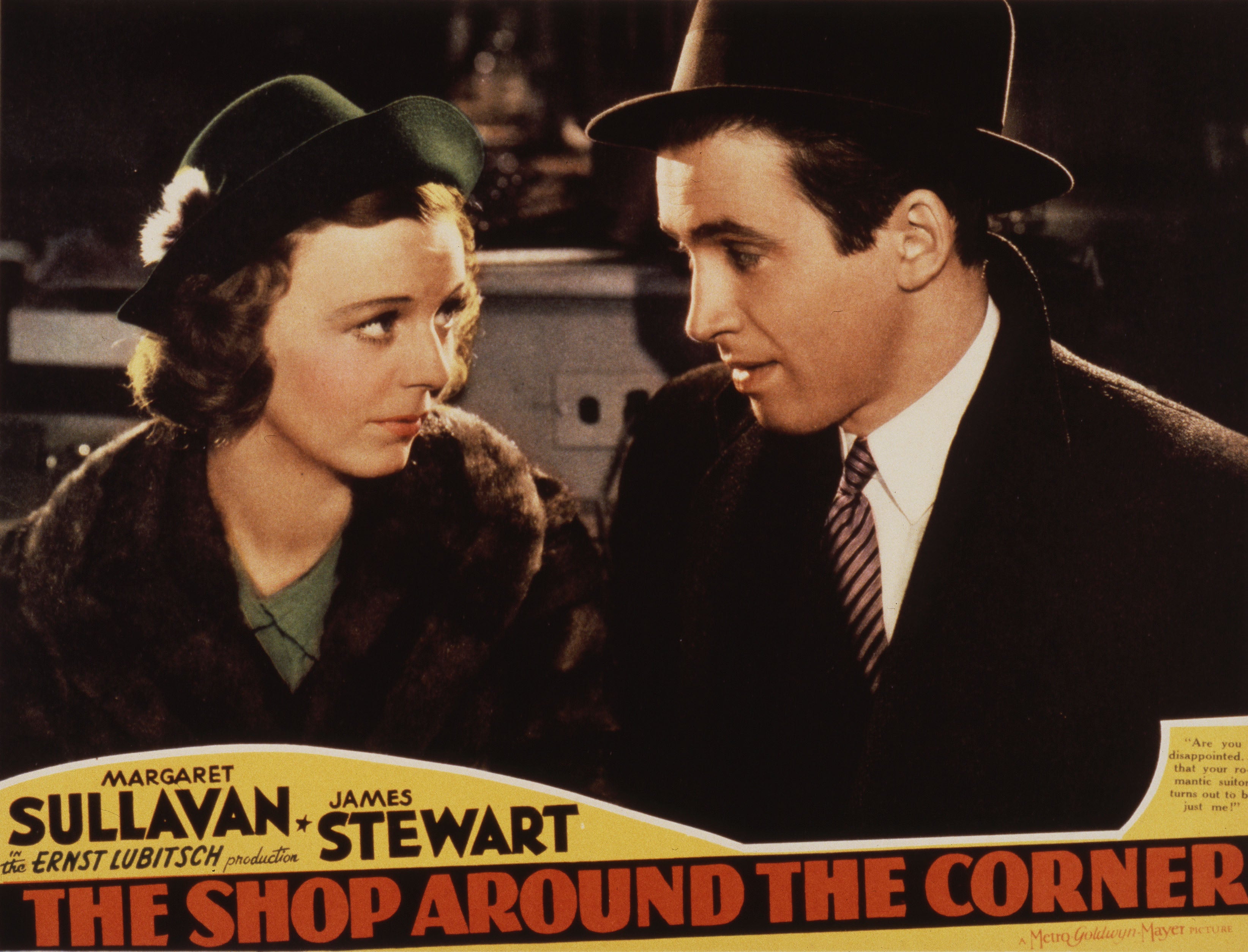‘The Shop Around the Corner’ starring Margaret Sullavan and James Stewart