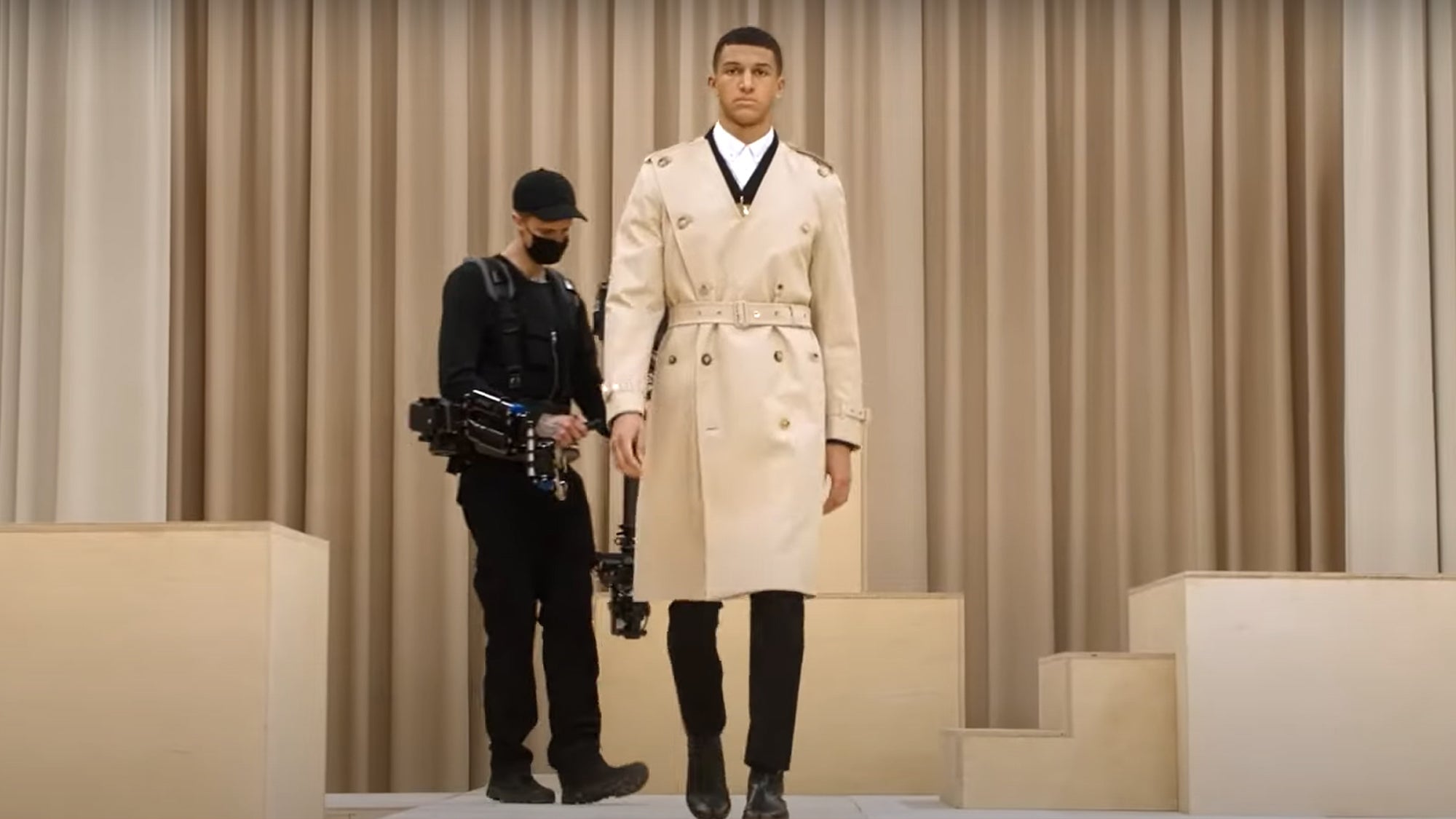 Burberry puts men in dresses on the catwalk at London Fashion Week catwalk Burberry  Men Menswear store | The Independent