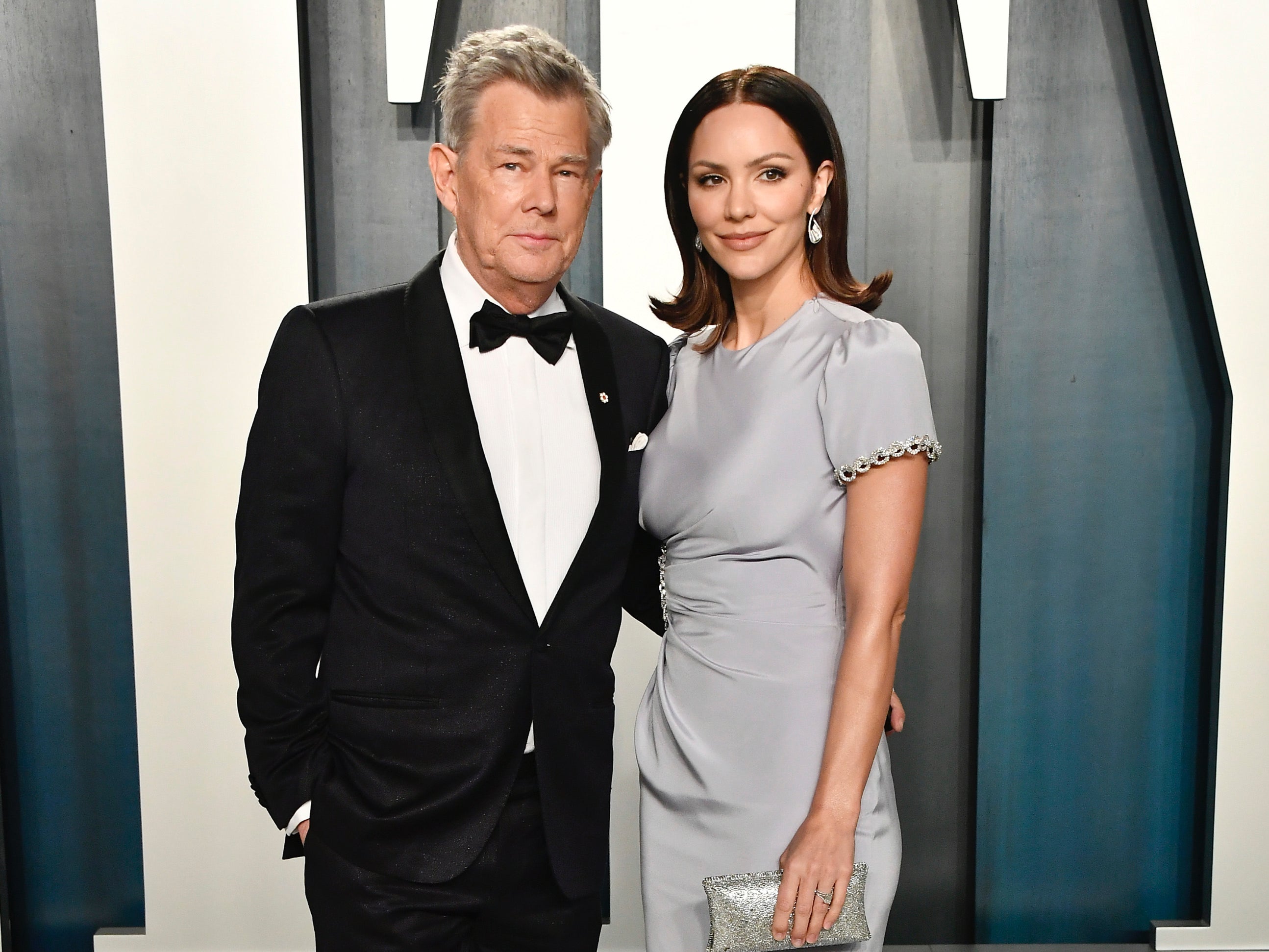 Katharine McPhee and David Foster welcome first child