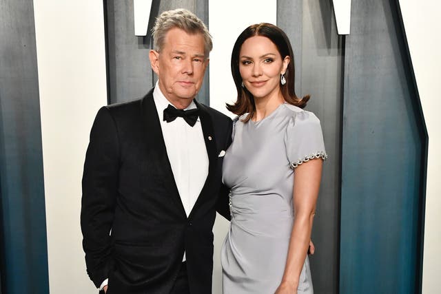 Katharine McPhee and David Foster welcome first child 