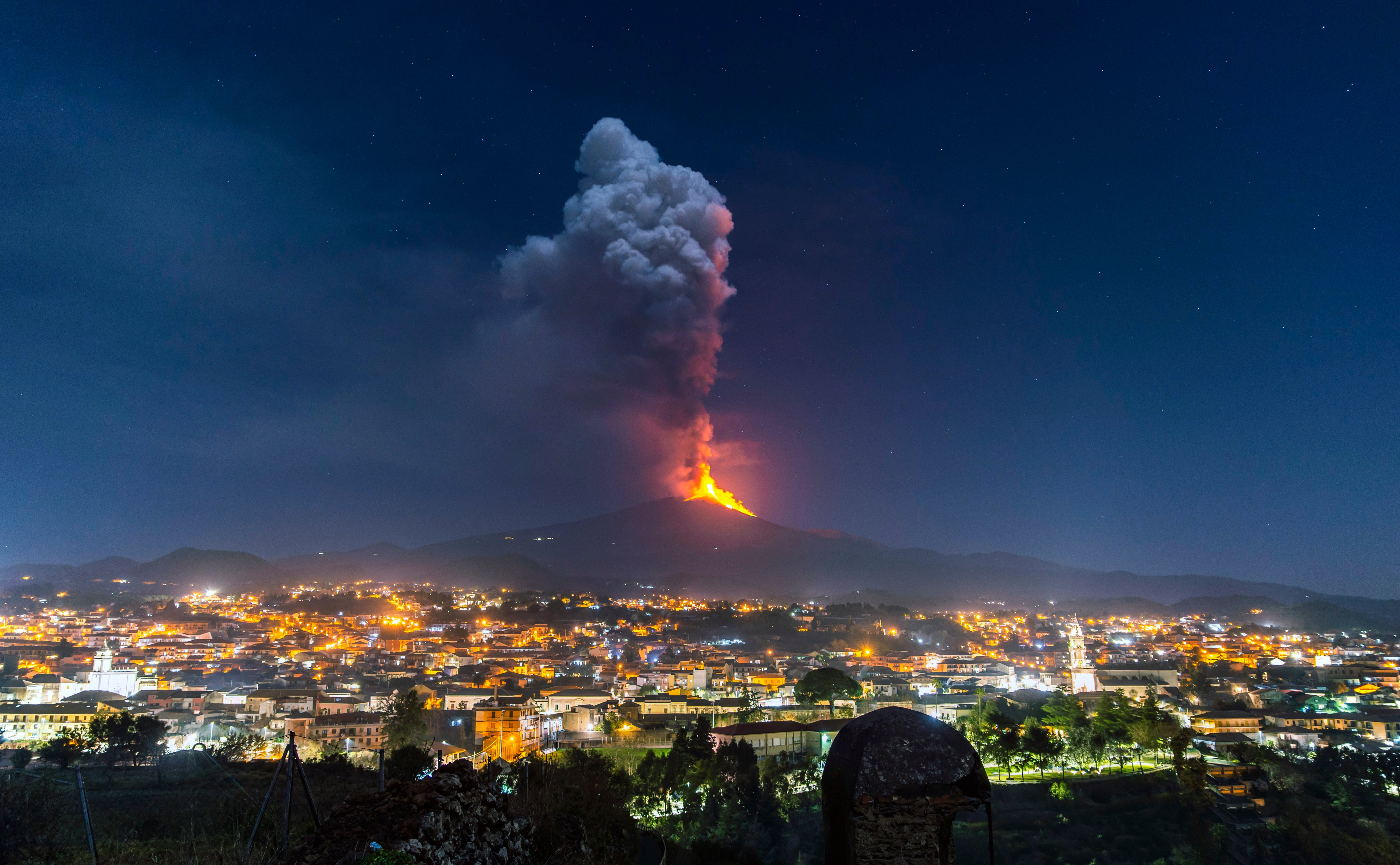 recent volcanic eruptions 2021