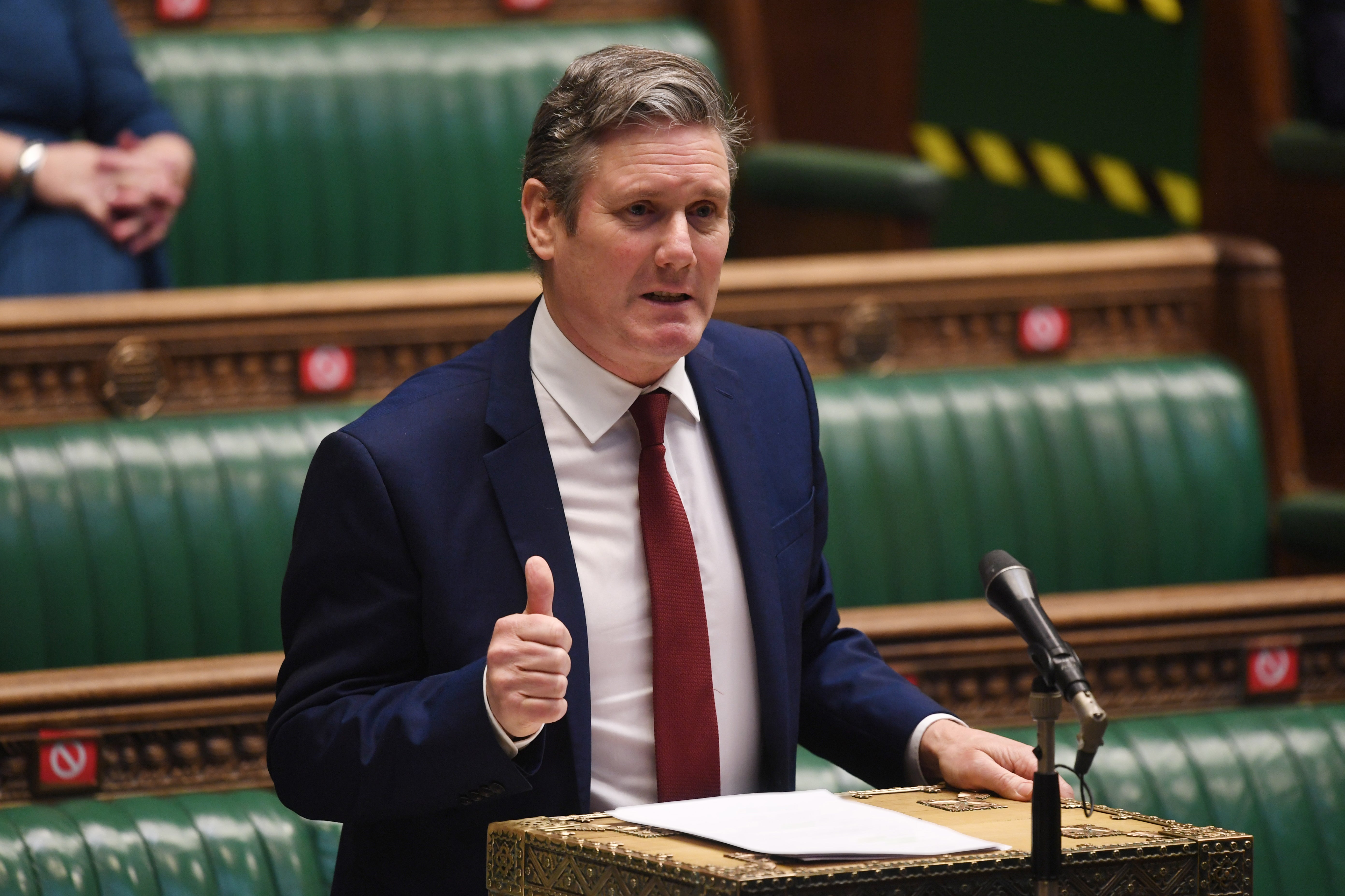 Keir Starmer campaigned for the party’s leadership on a pledge to ‘reverse the Tories’ cuts in corporation tax’