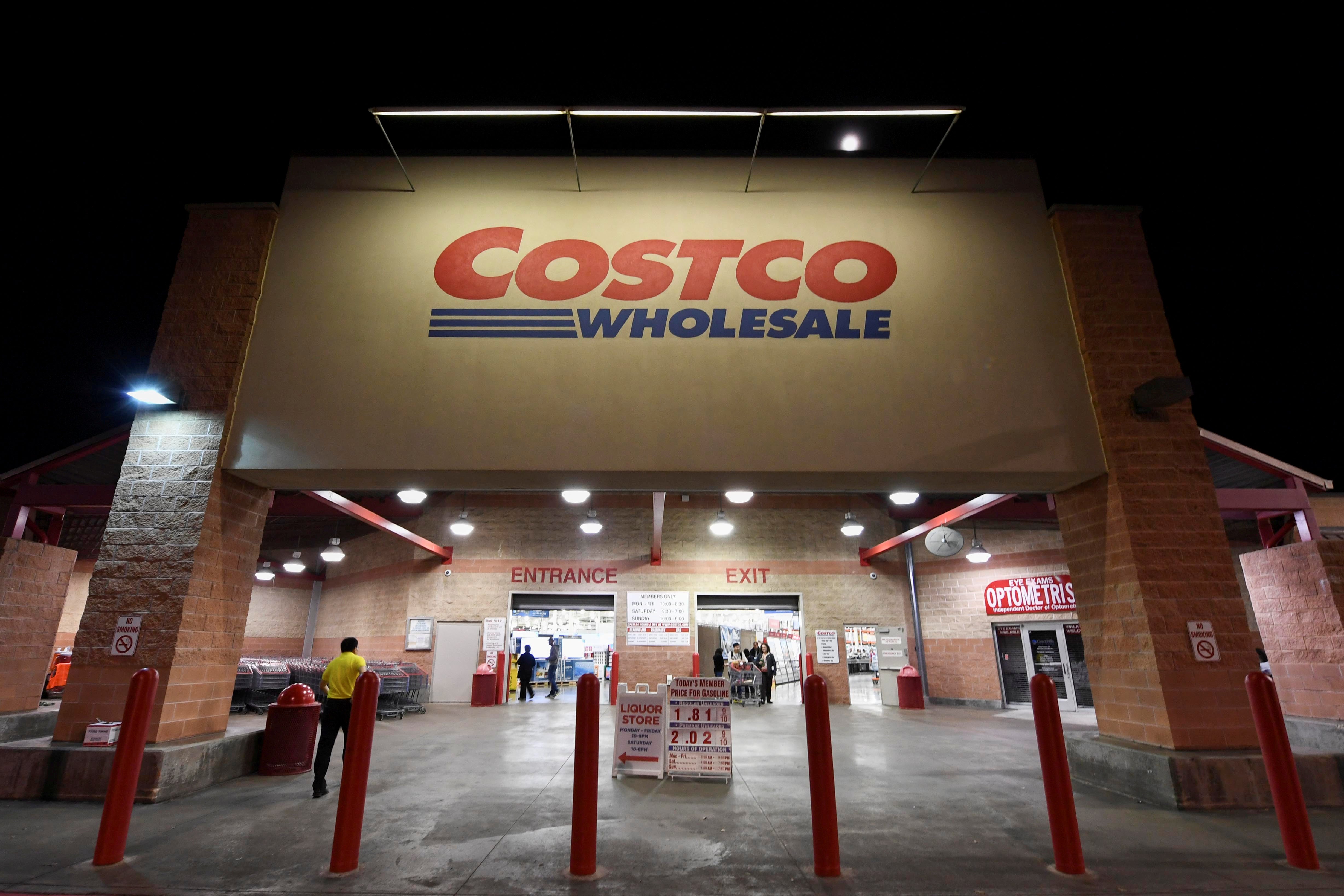 A Costco wholesale location.