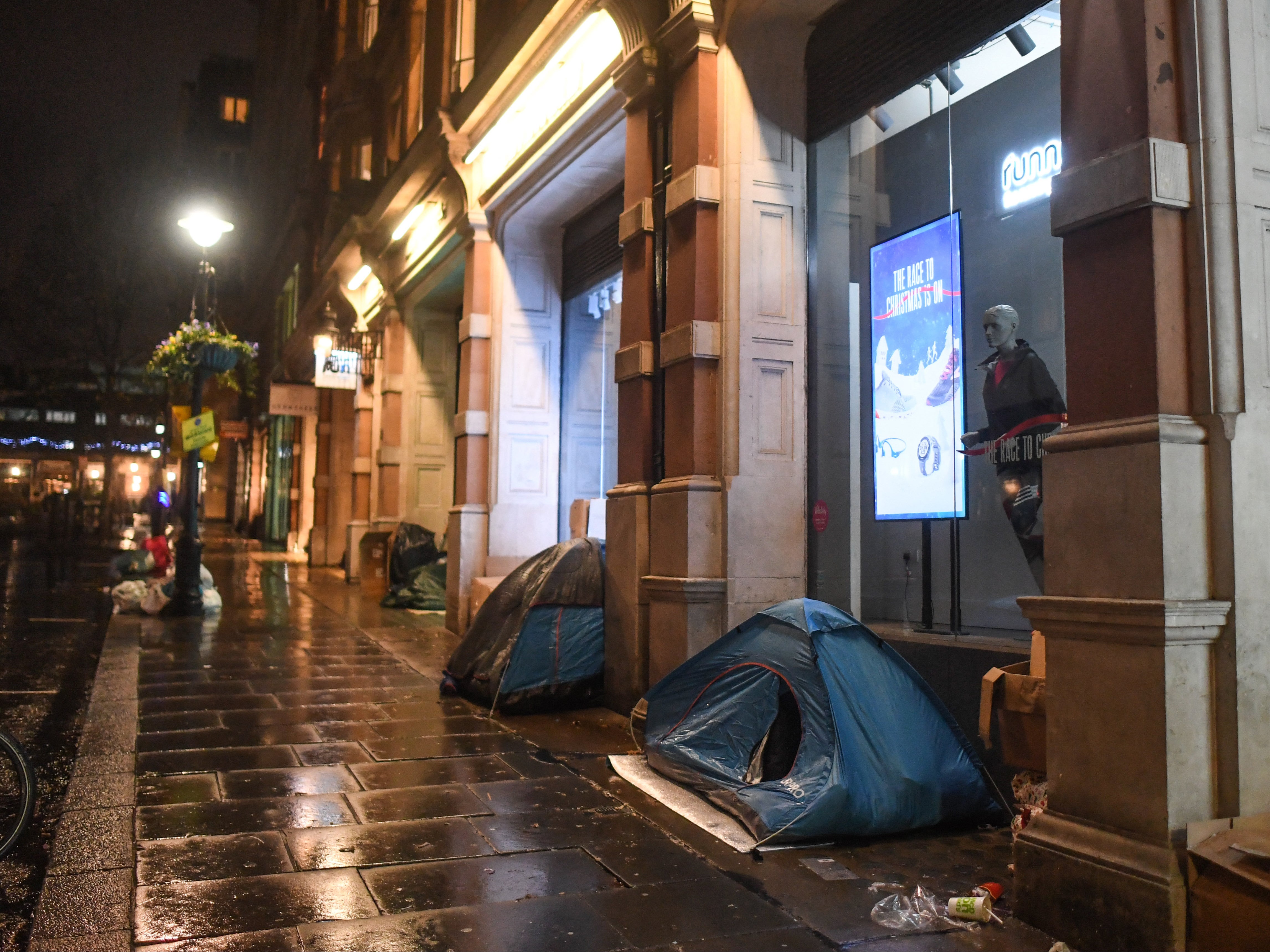 Most people sleeping rough in England are male, aged over 26 years old and from the UK