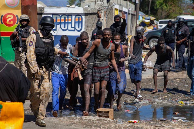 APTOPIX Haiti Prison Outbreak