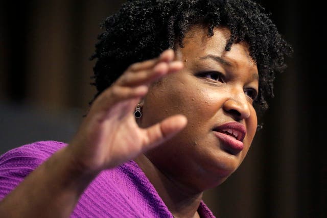 <p>Stacey Abrams has called the potential new voting restrictions “Jim Crow in a suit and tie.”</p>