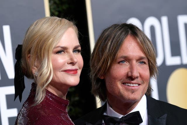 Nicole Kidman and Keith Urban at an event in 2019