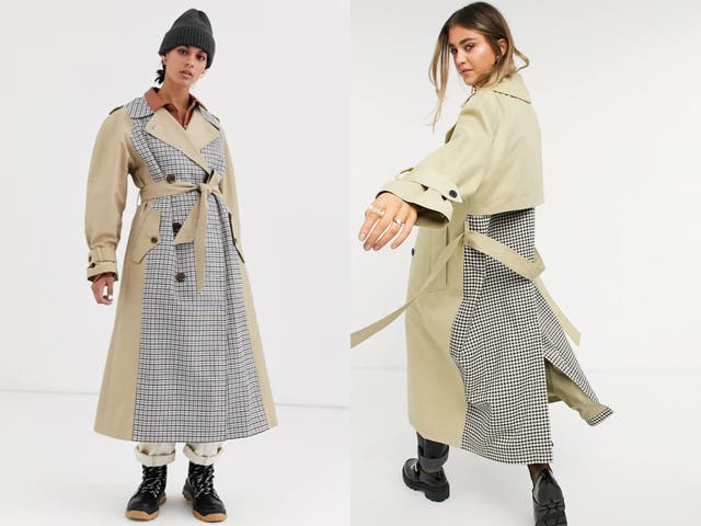 Asos Women S Trench Coat Last Year, Dog Trench Coat Costume Pattern