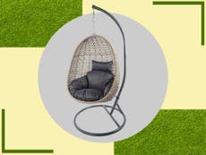 Aldi’s hanging egg chair is back in stock this weekend: Here’s how to get one before it sells out 