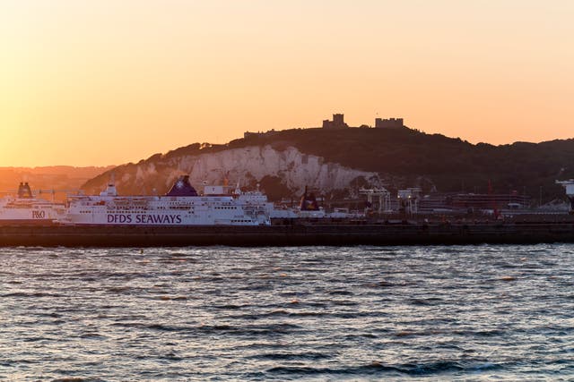 The first transport abroad will be the DFDS ferry