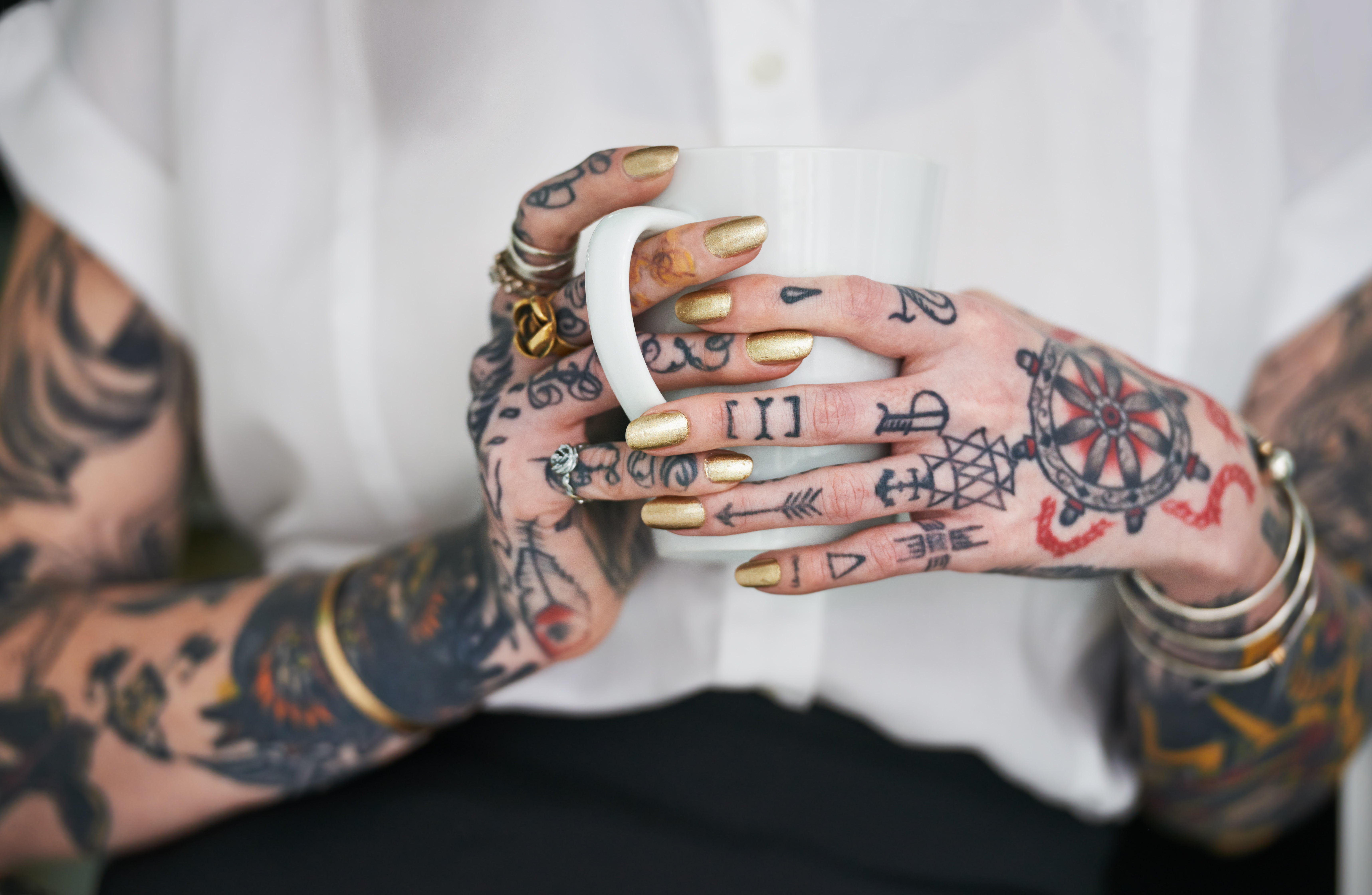 Marilyn Manson Tattoo by Lindsay Budge  ArtWantedcom