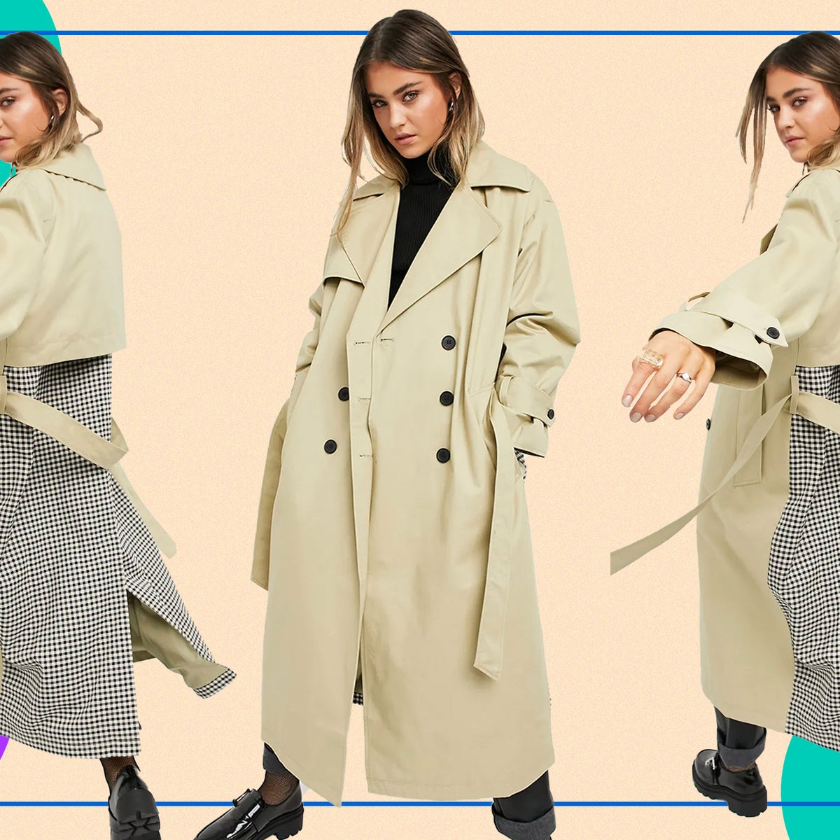 Asos women's trench coat: Last year's sell-out jacket is back