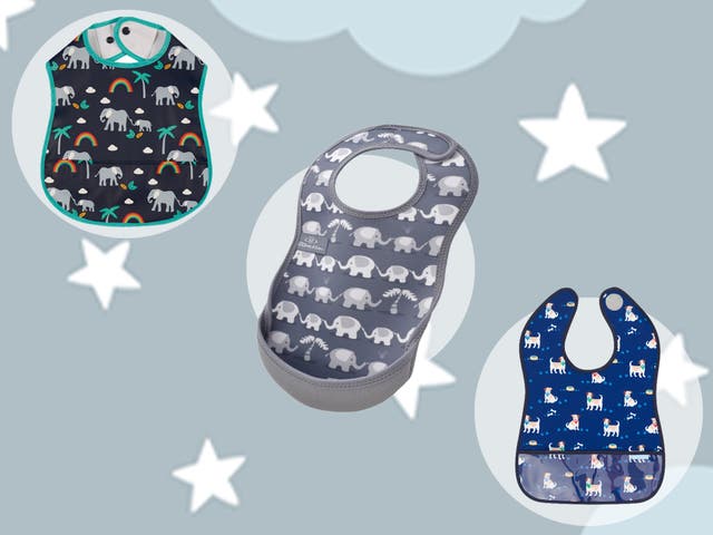 <p>We recruited our 11-month-old tester to try these bibs out, judging them on style, cost, ease of use and durability</p>