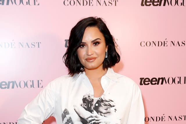 Demi Lovato photographed in 2019