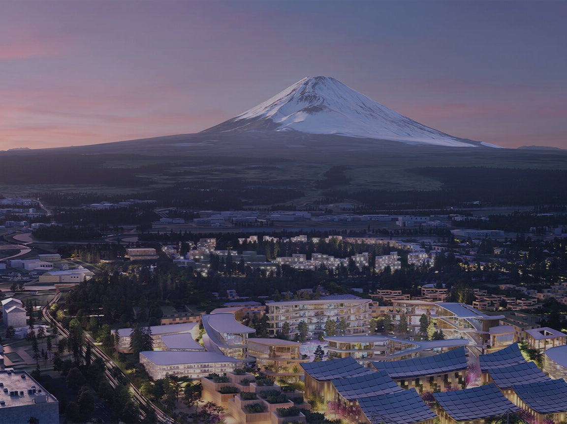 Representative: The new city designed by Toyota will be situated at the base of Japan’s Mount Fuji, about 62 miles from Tokyo