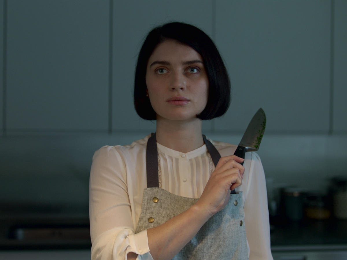 <p>Adele is not who we think she is: Eve Hewson in ‘Behind Her Eyes’</p>