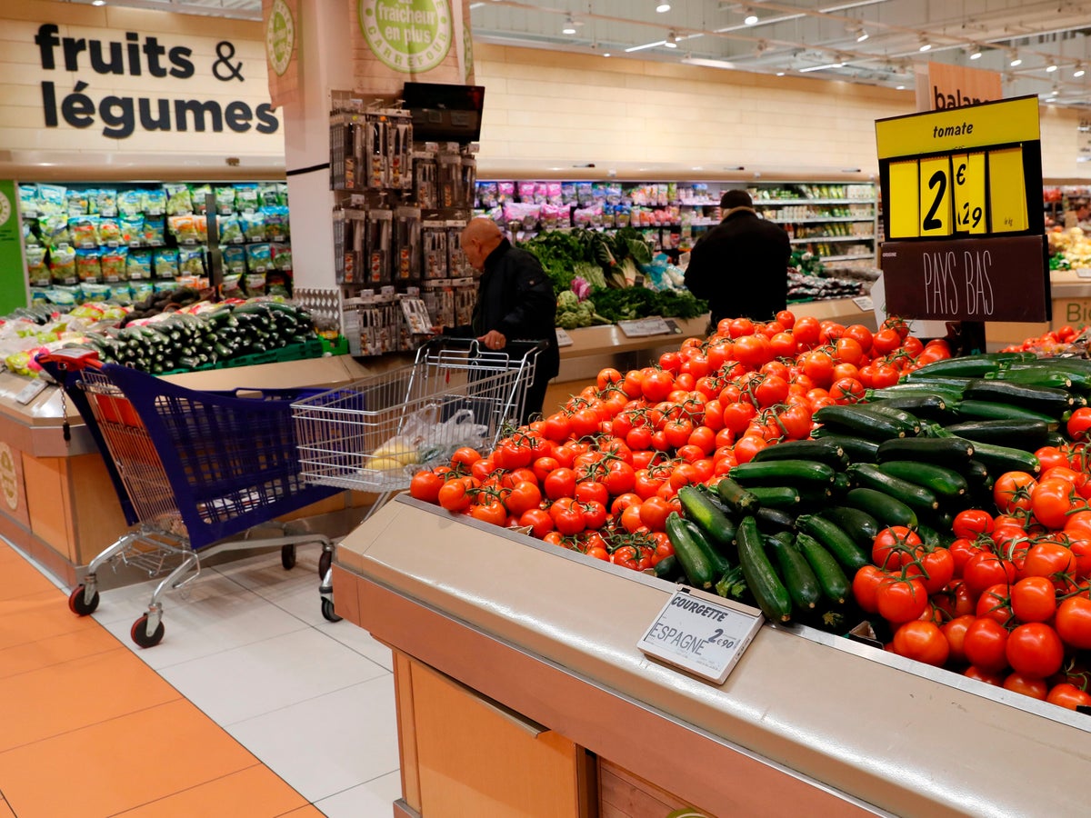 French supermarkets and grocery stores