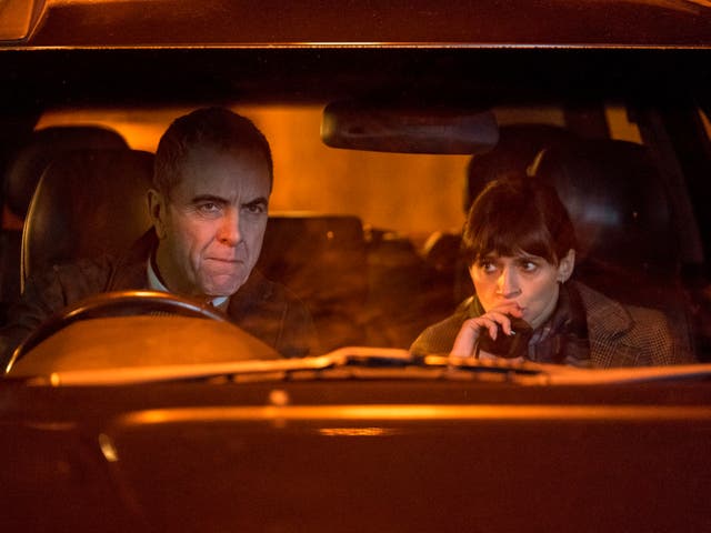 James Nesbitt and Niamh McGovern in the second episode of Bloodlands