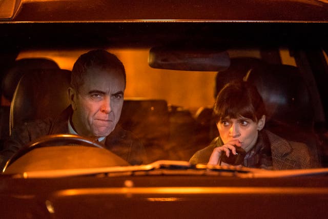 James Nesbitt and Niamh McGovern in the second episode of Bloodlands