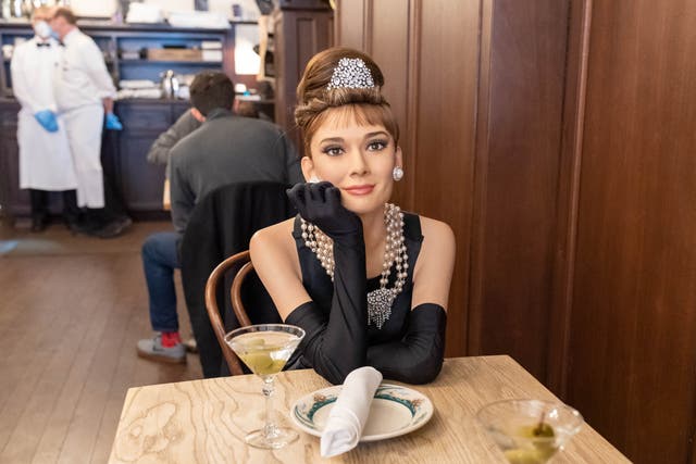 Peter Luger fills empty seats with wax celebrities as indoor dining resumes 