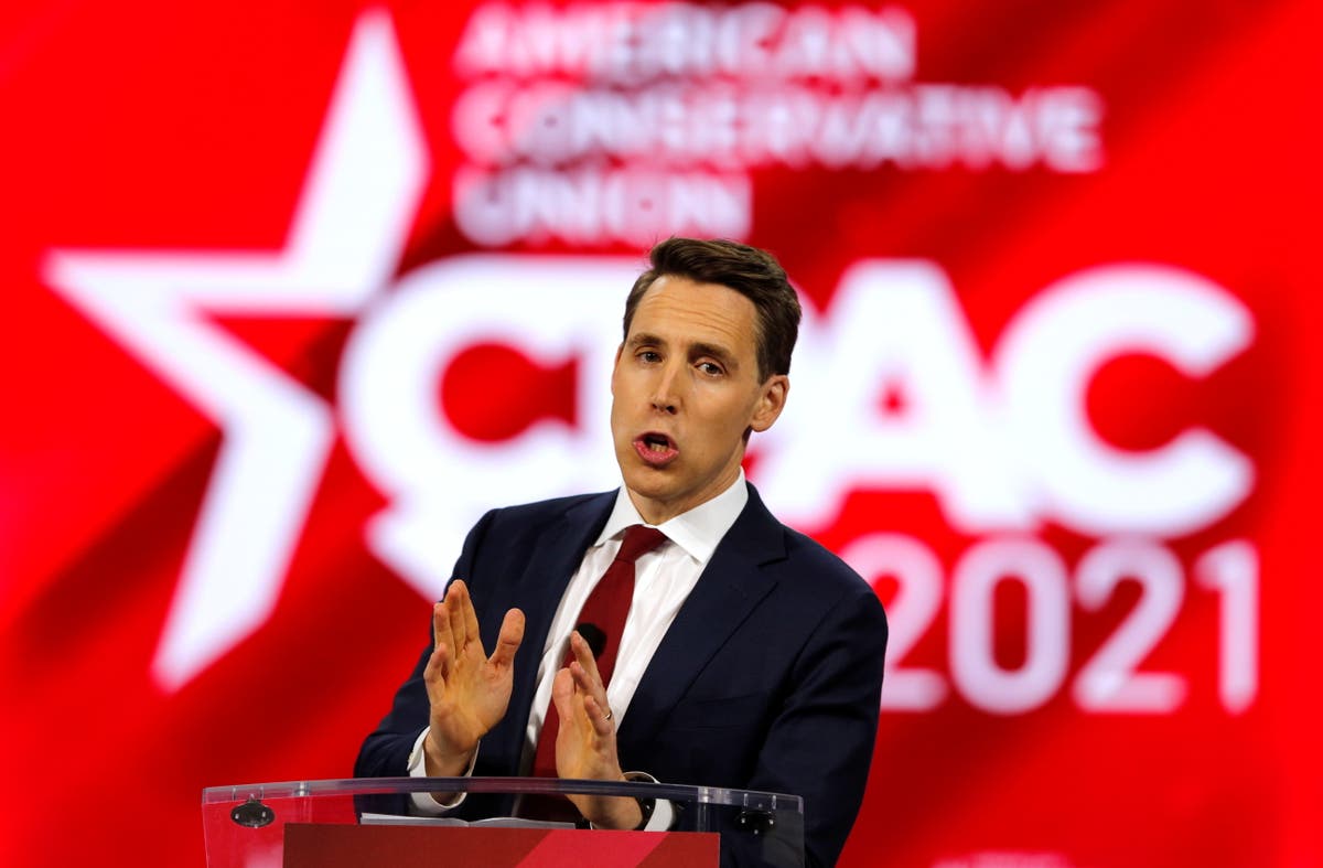 ‘I objected’: CPAC crowd applauds Josh Hawley for trying to block election results