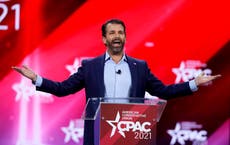 Donald Trump Jr vows father remains future of GOP as he unloads on Biden – and Mr Potato Head
