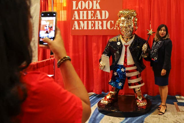 CPAC Trump Statue