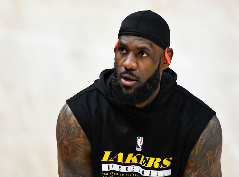 <p>LeBron James has hit out at Zlatan Ibrahimovic for his comments</p>