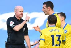 ‘It’s embarrassing’: Lewis Dunk left disgusted after referee decision overshadows Brighton defeat