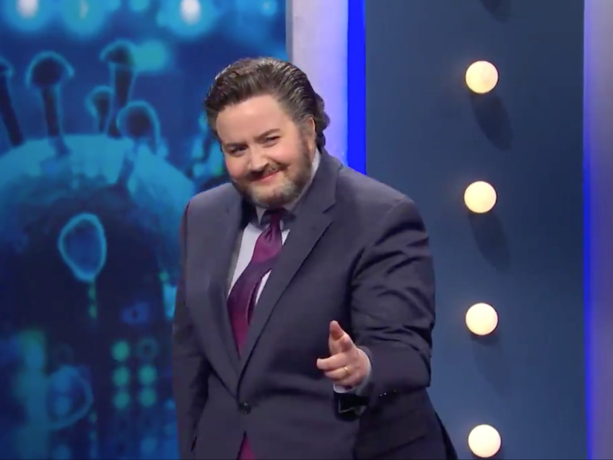 Aidy Bryant as Ted Cruz on Saturday Night Live