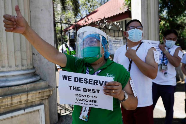 Virus Outbreak Philippines