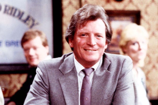 <p>Briggs spent three decades as Mike Baldwin in the long-running soap</p>