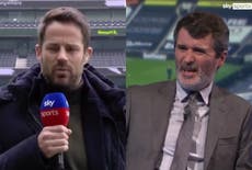 Jamie Redknapp and Roy Keane fiercely debate Tottenham squad quality and top-four chances